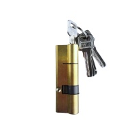 Личинка для замка 85 мм, цилиндровый механизм со смещением